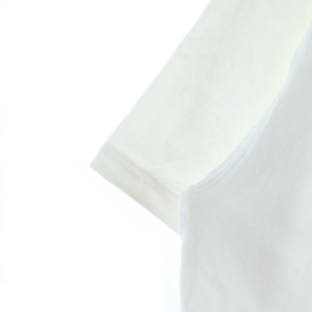 Dior HOMME(ディオールオム) 23SS ロゴエンブロイダリー クルーネック 半袖Tシャツ カットソー ホワイト 313J696A0554