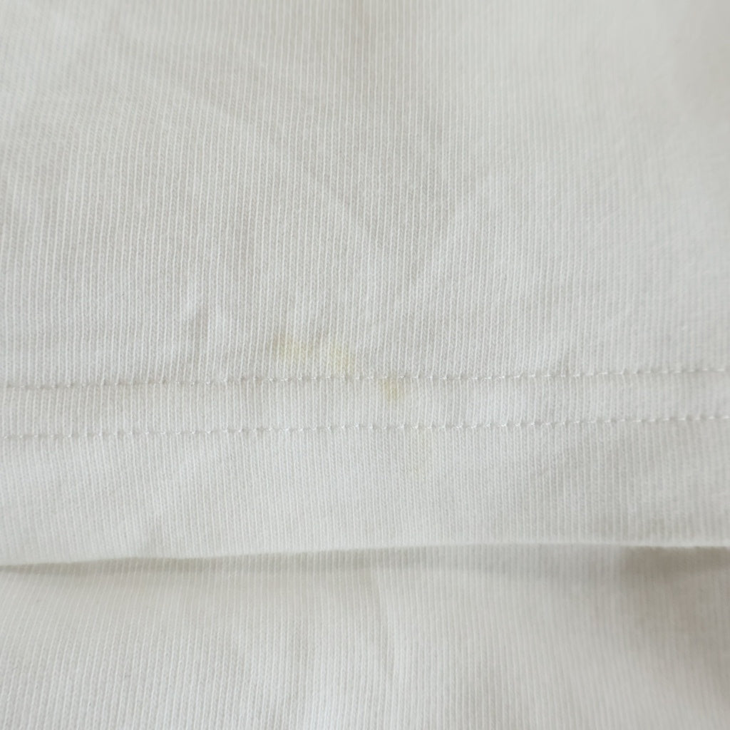 Dior HOMME(ディオールオム) 23SS ロゴエンブロイダリー クルーネック 半袖Tシャツ カットソー ホワイト 313J696A0554