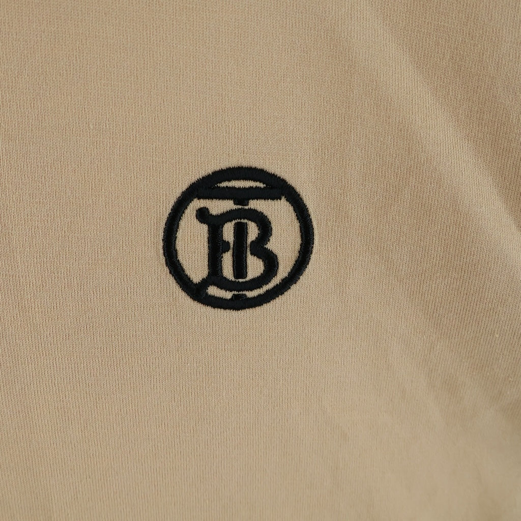 BURBERRY(バーバリー) TB刺繍 クルーネック 半袖Tシャツ カットソー ベージュ 8053424