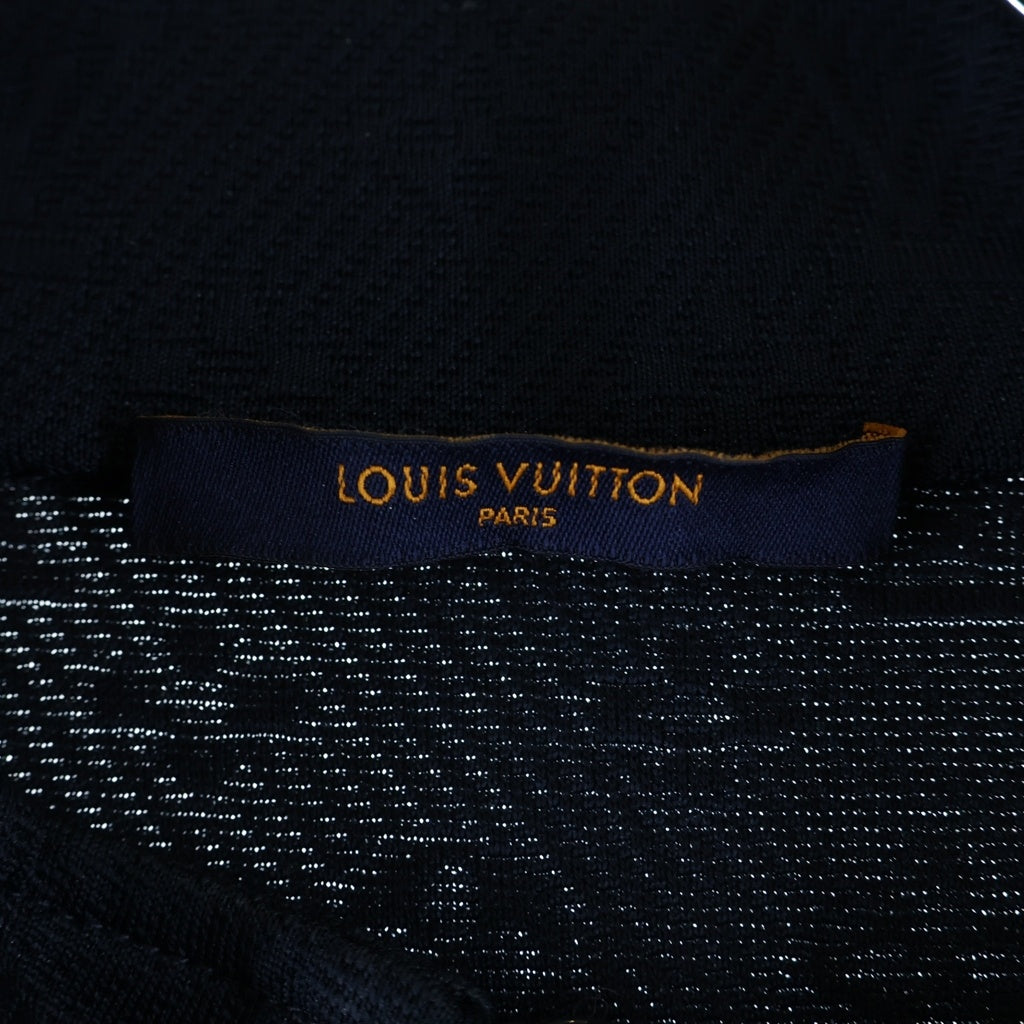 LOUIS VUITTON(ルイヴィトン) 20SS ヴァージルアブロー モノグラム総柄 ジップアップ ジャケット ネイビー RM201Q NPS HHY43W