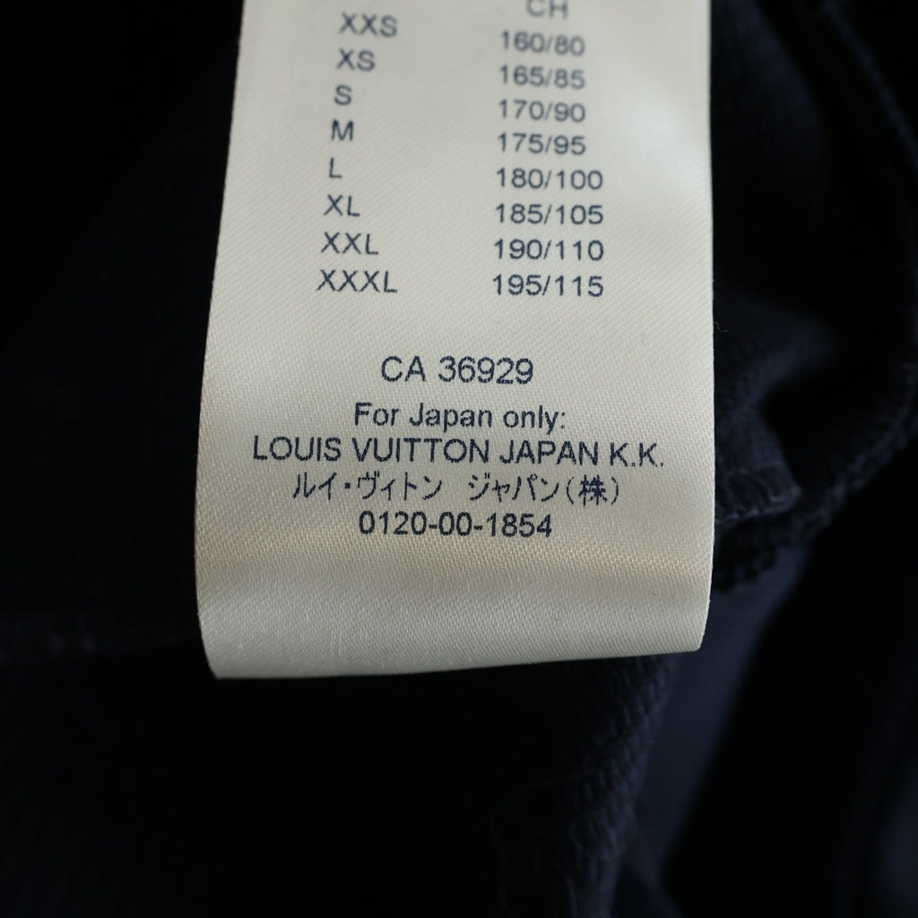 LOUIS VUITTON(ルイヴィトン) 20SS ヴァージルアブロー モノグラム総柄 ジップアップ ジャケット ネイビー RM201Q NPS HHY43W