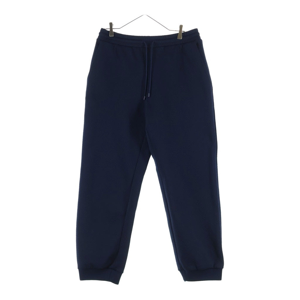 LOUIS VUITTON(ルイヴィトン) 20SS ヴァージルアブロー モノグラム総柄 ドローコード付き ジャージ パンツ ネイビー RM192Q NPS HHY44W