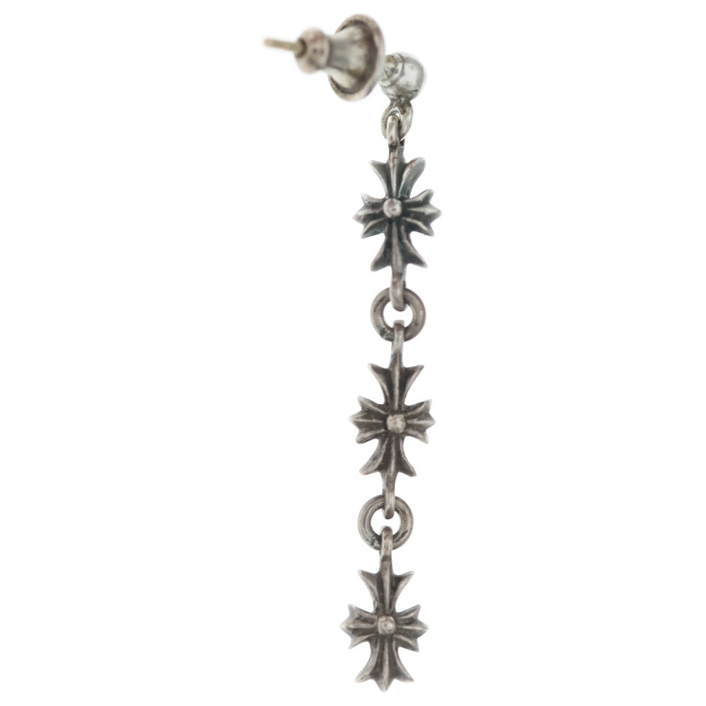 CHROME HEARTS(クロムハーツ) TINY E CH PLS 3 タイニーECHプラス3ドロップ ピアス シルバー BCA116