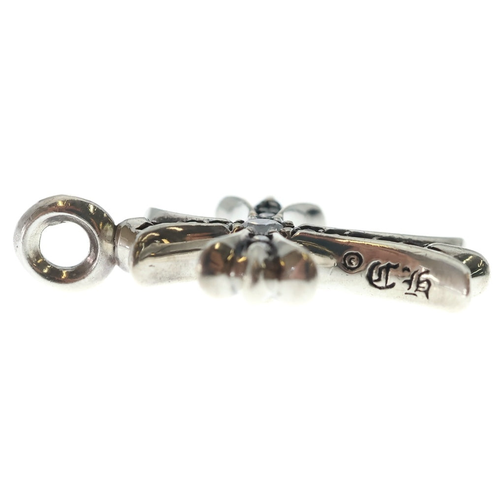 CHROME HEARTS(クロムハーツ) TNY CRSF P/DIA タイニーファットクロス PAVEダイヤ ペンダントトップ シルバー BCA323