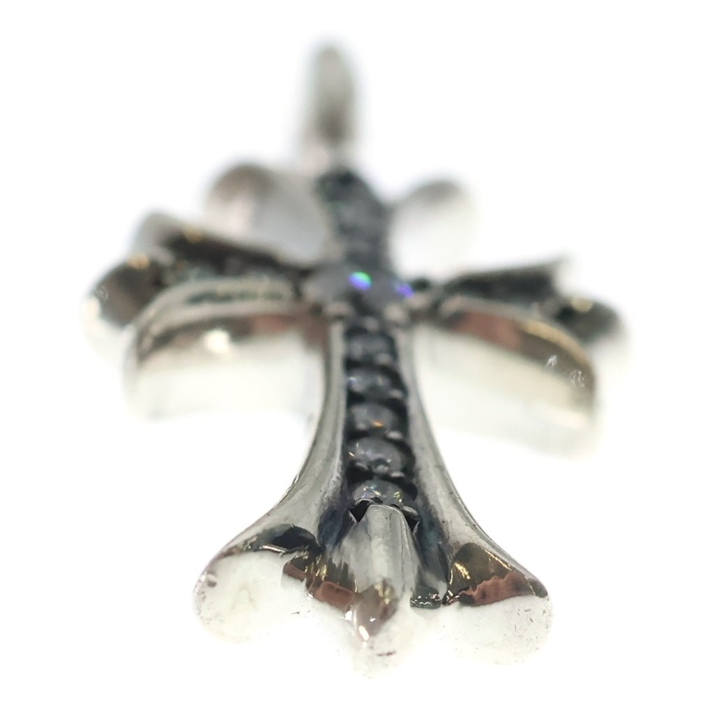 CHROME HEARTS(クロムハーツ) TNY CRSF P/DIA タイニーファットクロス PAVEダイヤ ペンダントトップ シルバー BCA323