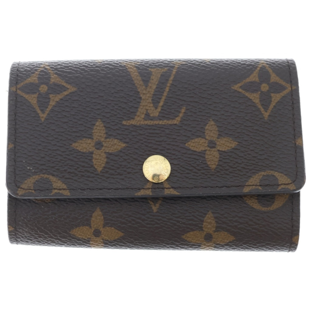 LOUIS VUITTON(ルイヴィトン) モノグラム総柄 ミュルティクレ 6連キーケース ブラウン M62630