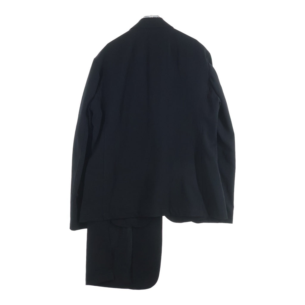 Yohji Yamamoto POUR HOMME(ヨウジヤマモト プールオム) 18SS レイヤードジャケット ブラック HW-J62-100