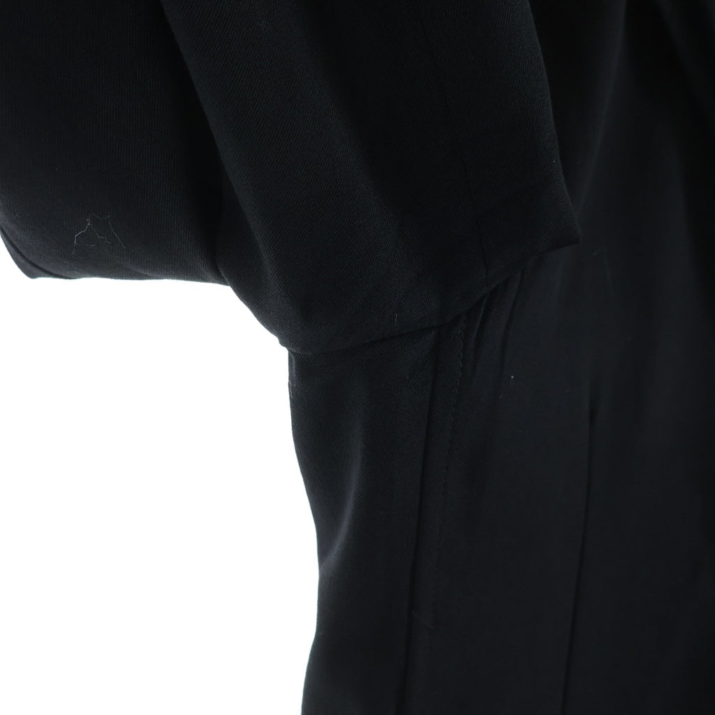 Yohji Yamamoto POUR HOMME(ヨウジヤマモト プールオム) 18SS レイヤードジャケット ブラック HW-J62-100