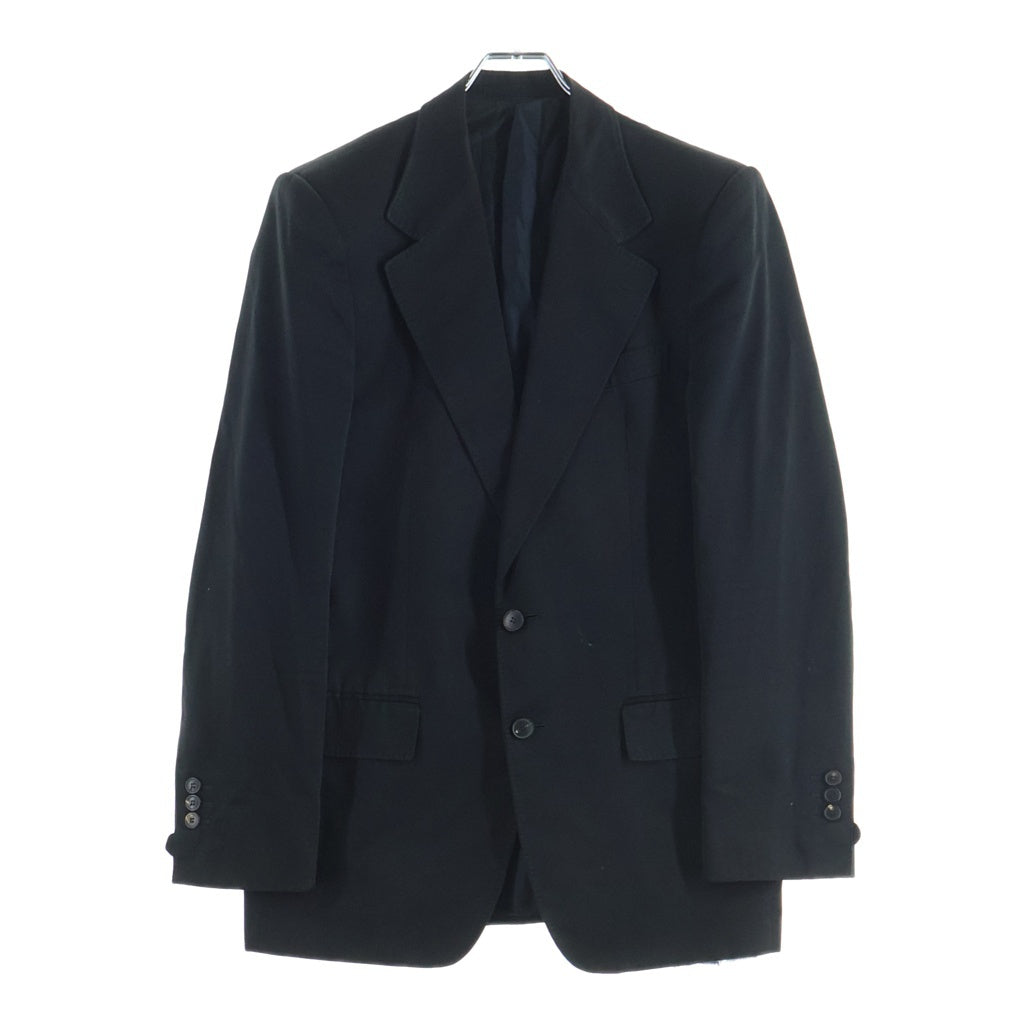 YVES SAINT LAURENT(イヴサンローラン) ウール シングル 2ボタン ジャケット ブラック 28PBYC