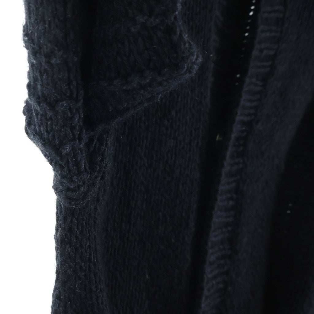 Y's for men(ワイズフォーメン) スナップボタン ニットウェア ブラック YW-K19-470