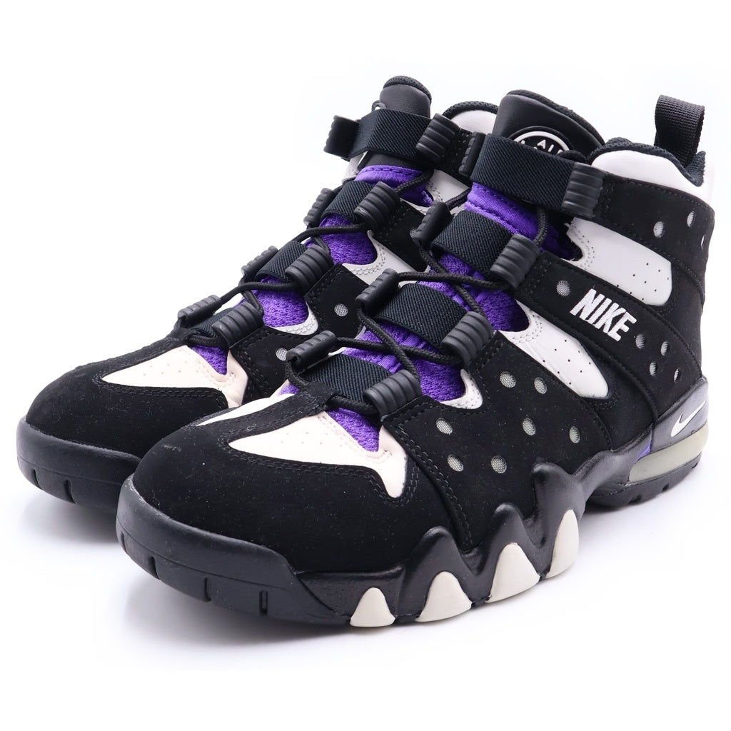 NIKE(ナイキ) AIR MAX2 CB 94 エアマックスチャールズバークレー ハイカットスニーカー ブラック/パープル US10/28cm 305440-006