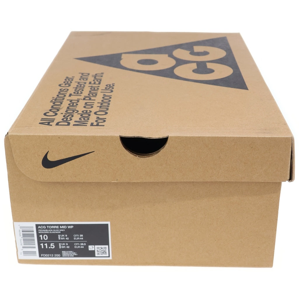 NIKE ACG(ナイキエーシージー) TORRE MID PECAN AND OLIVE GREY トーレ ミッド ピーカン アンド オリーブグレー ハイカットスニーカー ベージュ US10/28cm FD0212-200