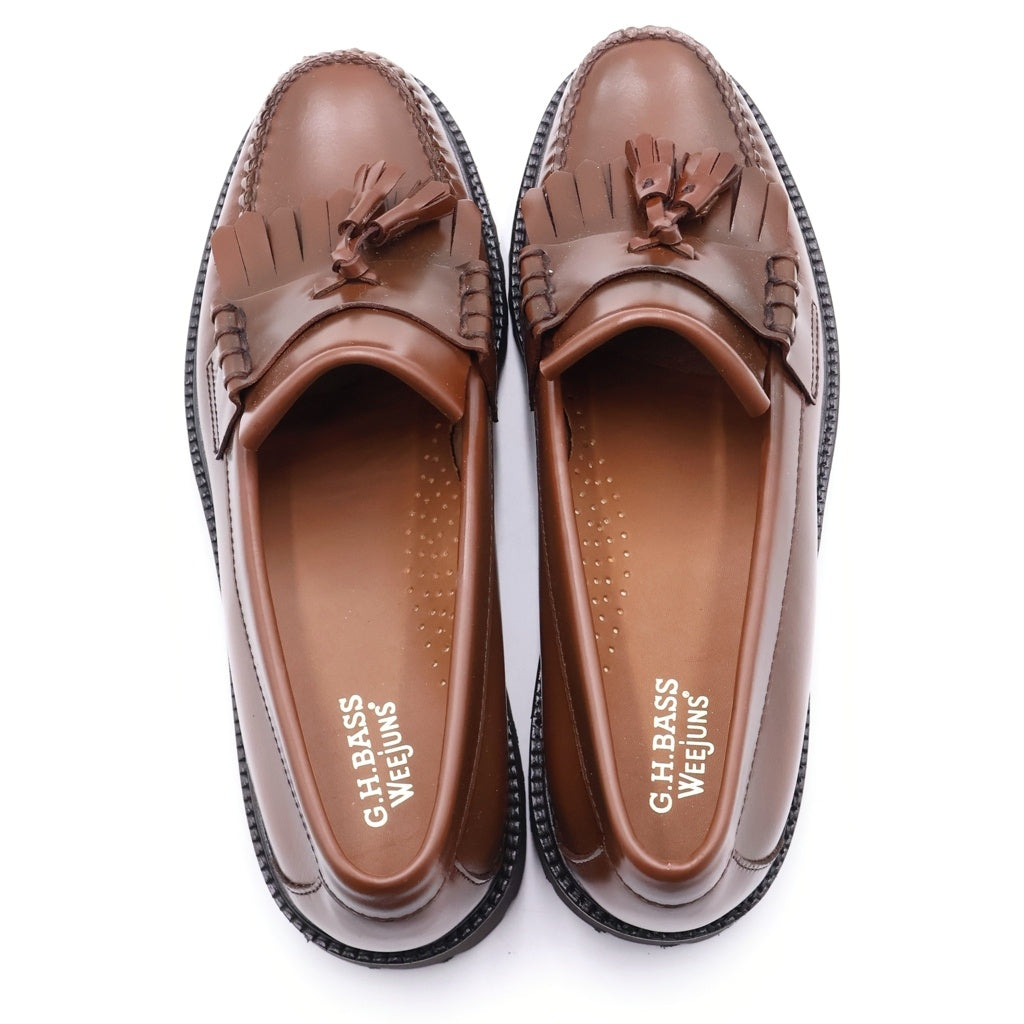 G.H.Bass(ジーエイチバス) LAYTON LUG WEEJUNS LOAFER レイトン ラグ ウィージャンズ ローファー ブラウン BAZ1W010