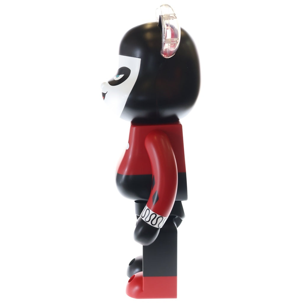 MEDICOM TOY(メディコムトイ) HARLEY QUINN 1000% ベアブリック ハーレイクイン フィギィア 人形 ブラック/レッド