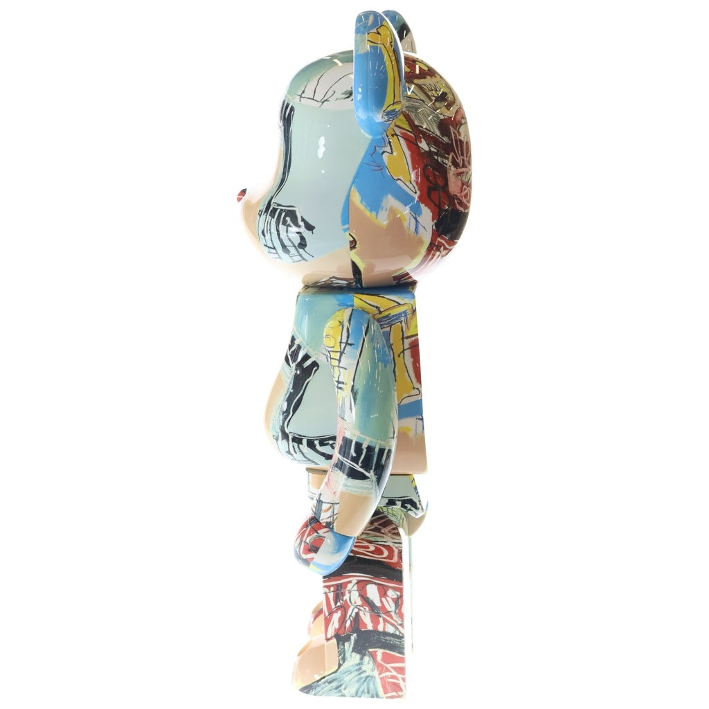 MEDICOM TOY(メディコムトイ) Andy Warhol JEAN-MICHEL BASQUIAT #6 1000% ベアブリック アンディ ウォーホル ジャン-ミシェル バスキア フィギュア 人形 マルチカラー