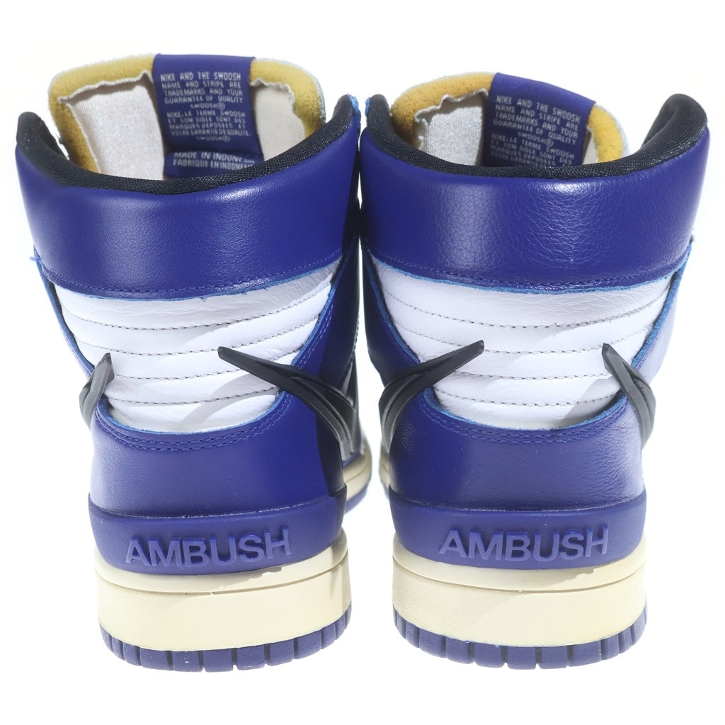 NIKE(ナイキ) ×AMBUSH DUNK HIGH DEEP ROYAL アンブッシュ ダンク ディープロイヤル ハイカットスニーカー ブルー/ホワイト US8.5/26.5cm CU7544-400