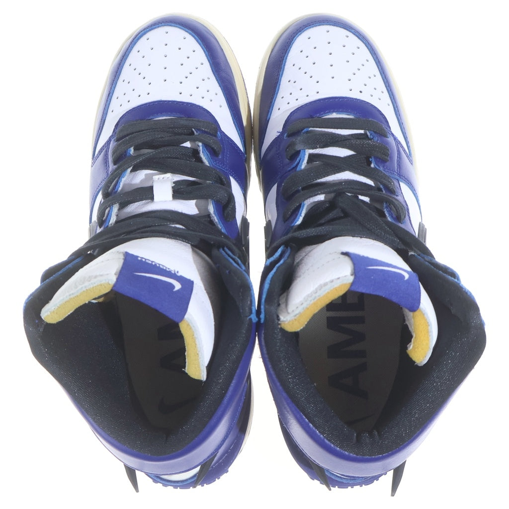 NIKE(ナイキ) ×AMBUSH DUNK HIGH DEEP ROYAL アンブッシュ ダンク ディープロイヤル ハイカットスニーカー ブルー/ホワイト US8.5/26.5cm CU7544-400