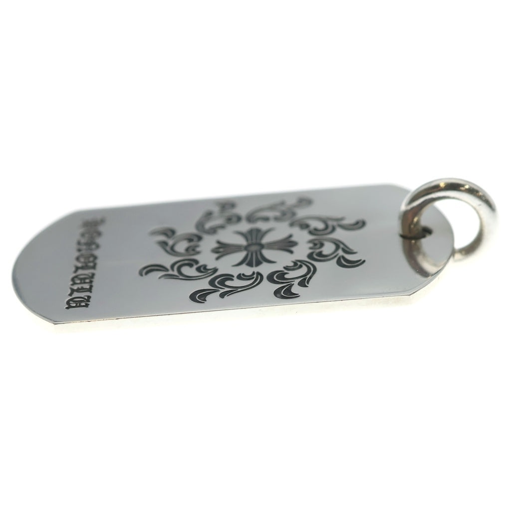 CHROME HEARTS(クロムハーツ) D TAG LRG LTD ホノルル限定 ラージドッグタグ ネックレストップ シルバー