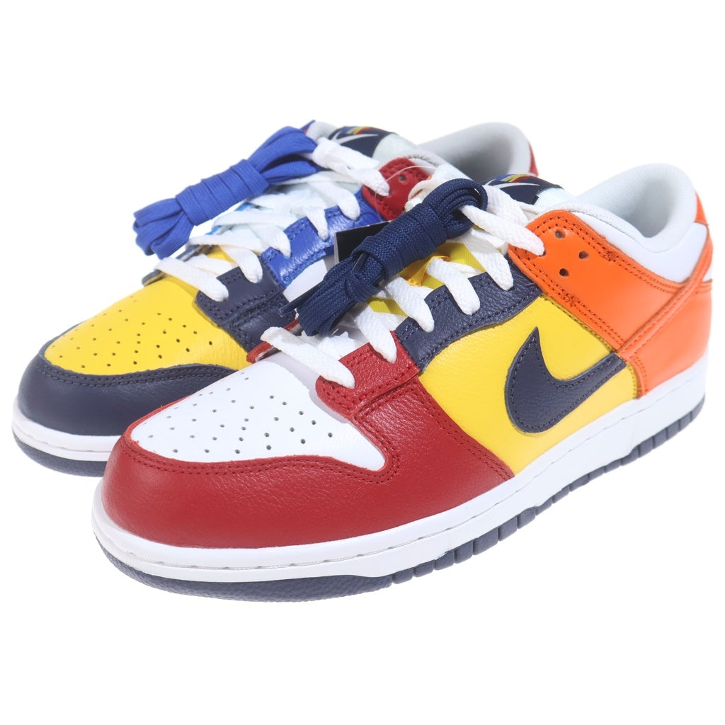 NIKE(ナイキ) DUNK LOW CO.JP WHAT THE MIDNIGHT NAVY AND VARSITY 2024 ダンク ワット ザ ローカットスニーカー US8.5/26.5cm マルチ IB2051-400