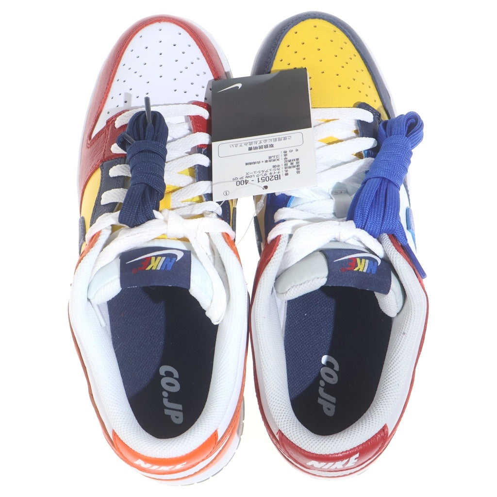 NIKE(ナイキ) DUNK LOW CO.JP WHAT THE MIDNIGHT NAVY AND VARSITY 2024 ダンク ワット ザ ローカットスニーカー US8.5/26.5cm マルチ IB2051-400