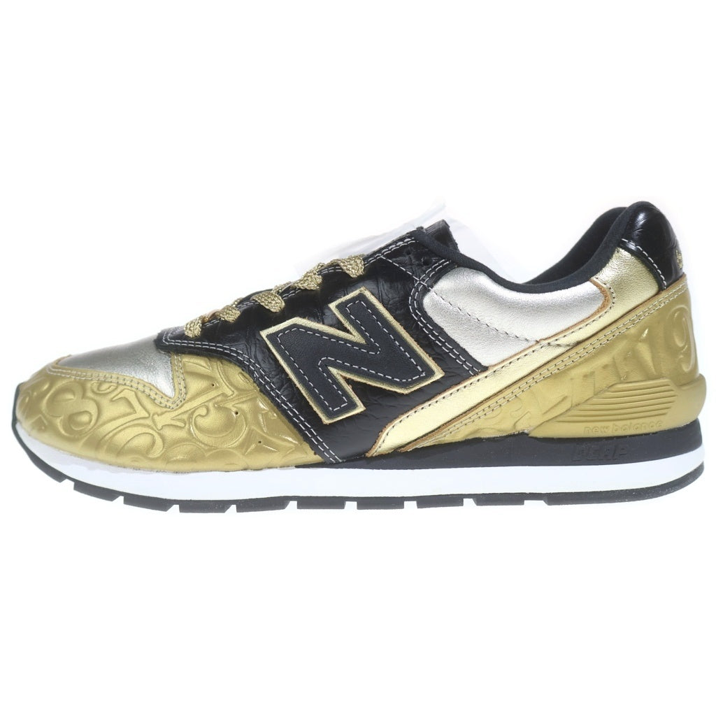 New Balance(ニューバランス) × FRANCK MULLER フランクミュラー CM996FMG レザー ローカットスニーカー ゴールド US8/26cm