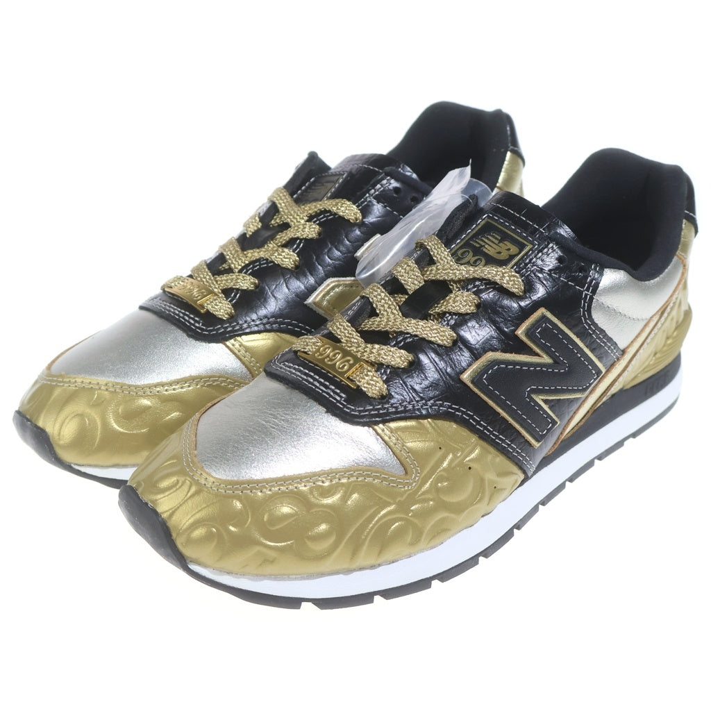 New Balance(ニューバランス) × FRANCK MULLER フランクミュラー CM996FMG レザー ローカットスニーカー ゴールド US8/26cm