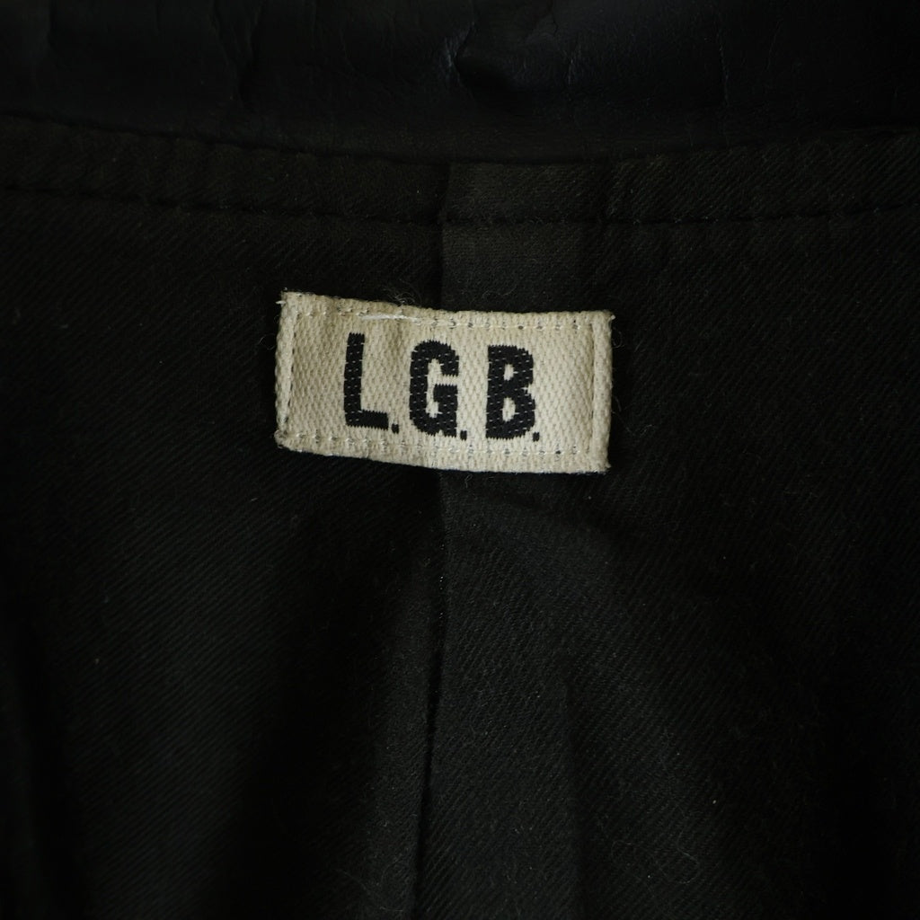 L.G.B.(ルグランブルー) BIKERS JK バイカーズ レザー ライダース ジャケット ブラック