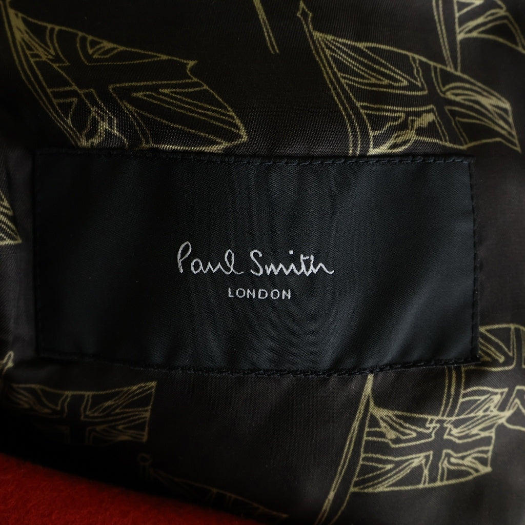 Paul Smith(ポールスミス) 裏地総柄 チェスターコート レッド PL-BM-31597