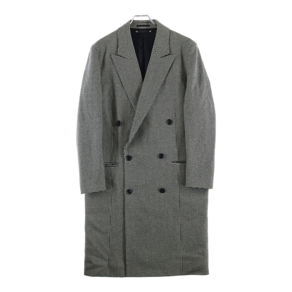Paul Smith(ポールスミス) 千鳥格子 チェスターコート ホワイト/ブラック PF-IS-79012