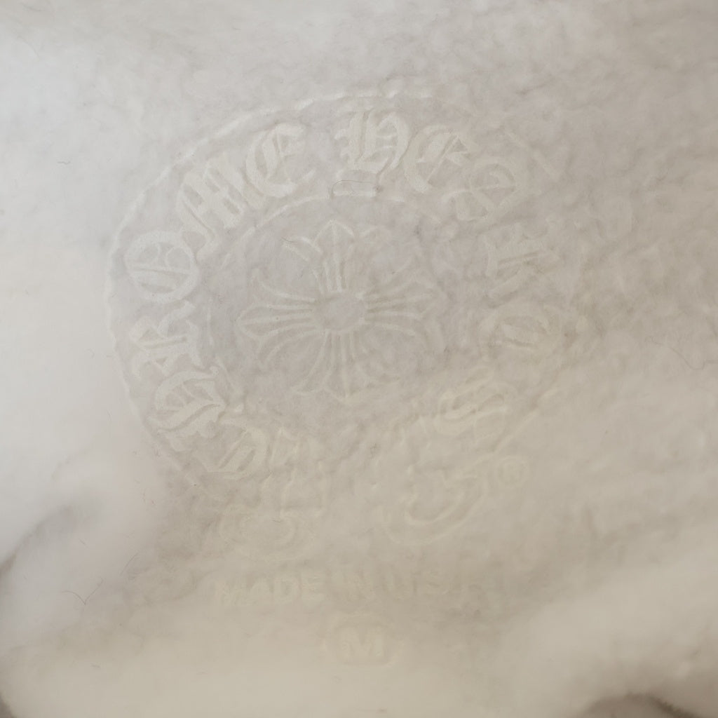 CHROME HEARTS(クロムハーツ) SWTSHRT PLVR 袖英字プリントプルオーバーパーカー ホワイト