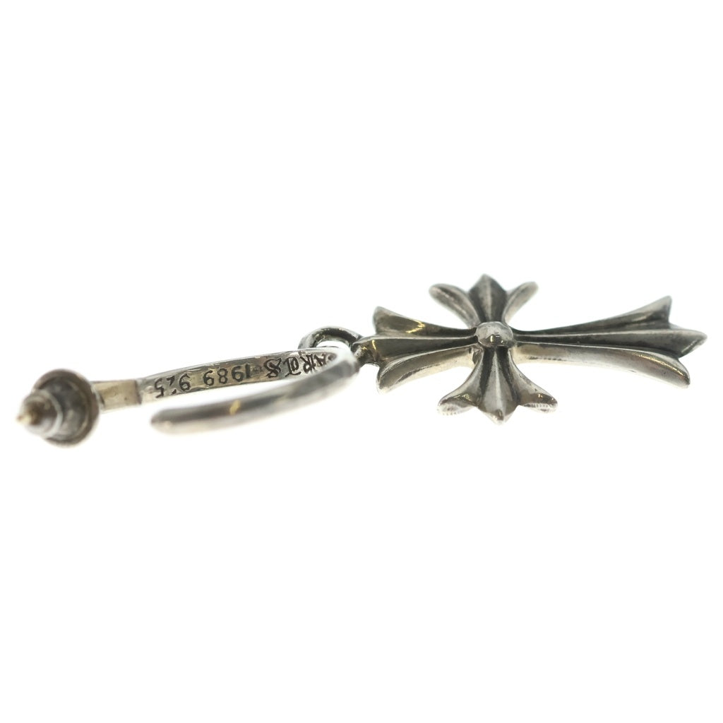 CHROME HEARTS(クロムハーツ) TINY CH CROSS タイニーCHクロス フープピアス シルバー BCA115