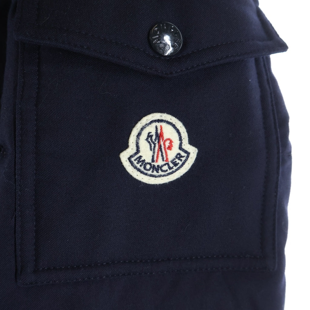 MONCLER(モンクレール) 18AW MONTGENEVRE モンジュネーブル ジップアップ ダウンジャケット ネイビー 132-091-40338-05-54272