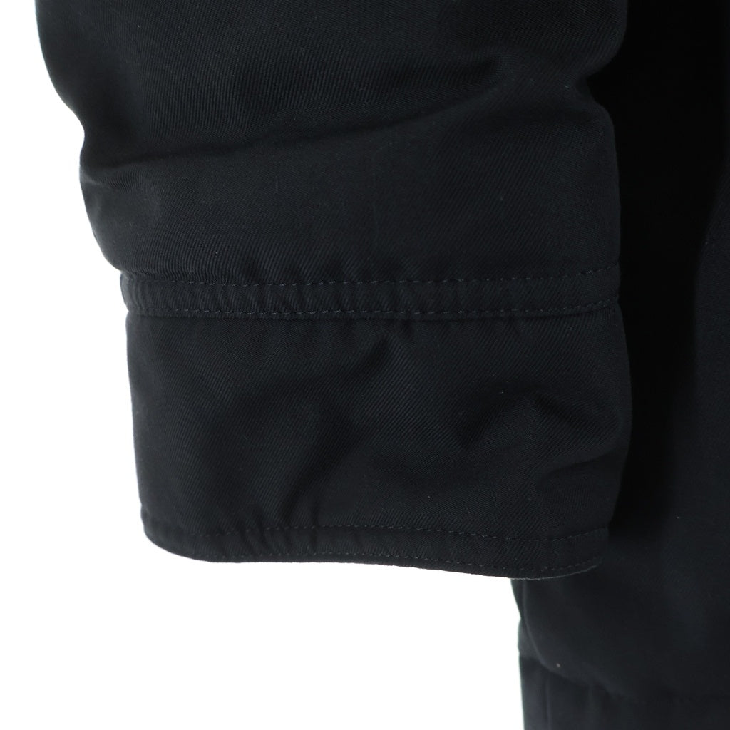 PYRENEX(ピレネックス) 19AW ANNECY FUR アヌシー ジップアップ ファー付き ナイロン ダウンジャケット ブラック CFJPN1800015