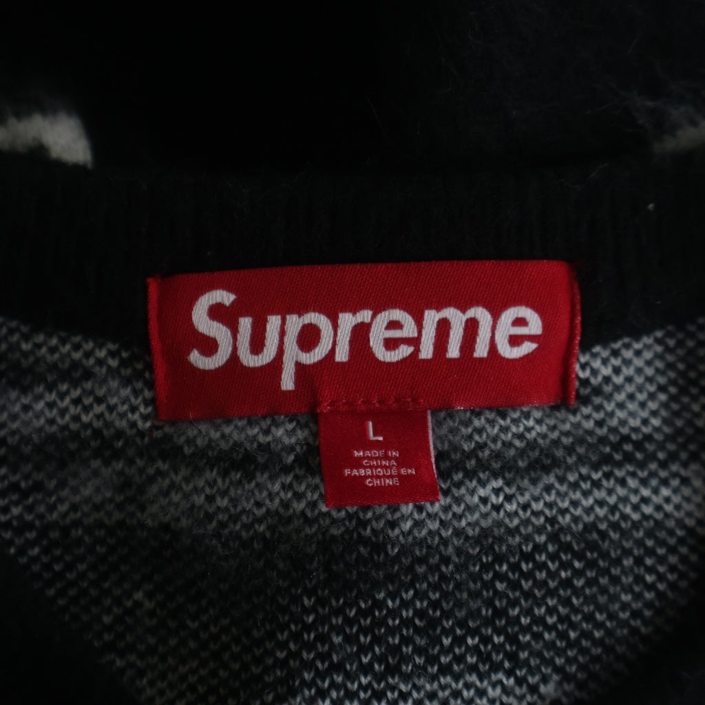 SUPREME(シュプリーム) 25SS Money Sweater マネー スウェットセーター クルーネック 長袖ニット ブラック