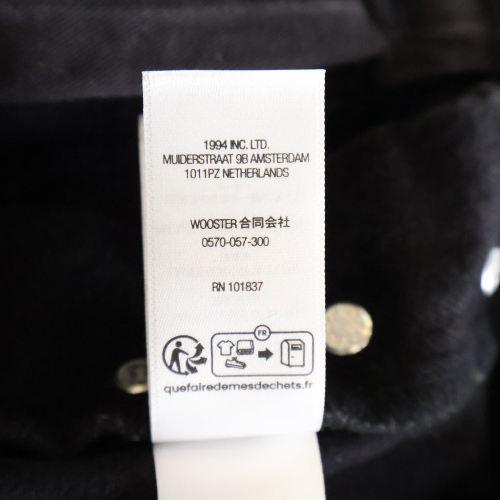 SUPREME(シュプリーム) 26SS Regular Jeans スターロゴ刺繍デニムパンツ ストレートパンツ ブラック