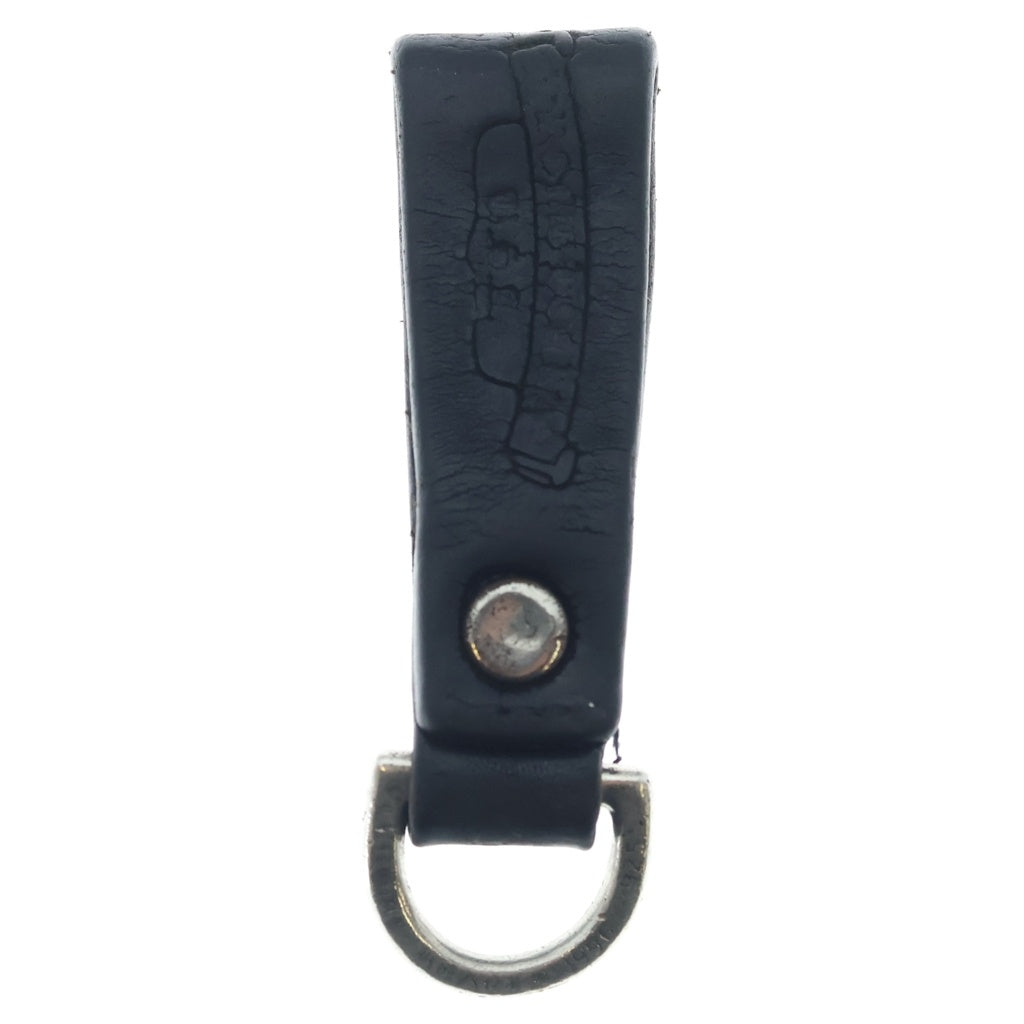 CHROME HEARTS(クロムハーツ) BELT LOOP D RING Dカンクロスボールボタンベルトループ シルバー/ブラック