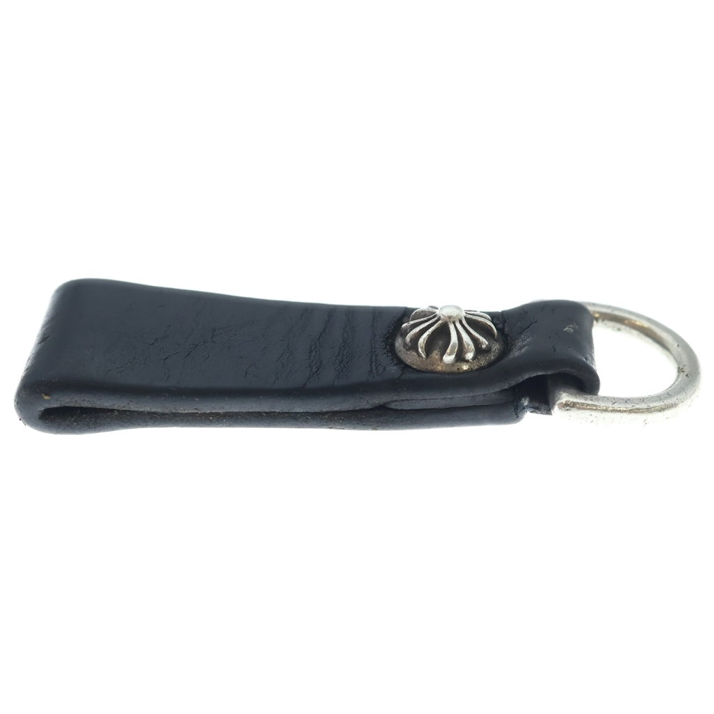 CHROME HEARTS(クロムハーツ) BELT LOOP D RING Dカンクロスボールボタンベルトループ シルバー/ブラック