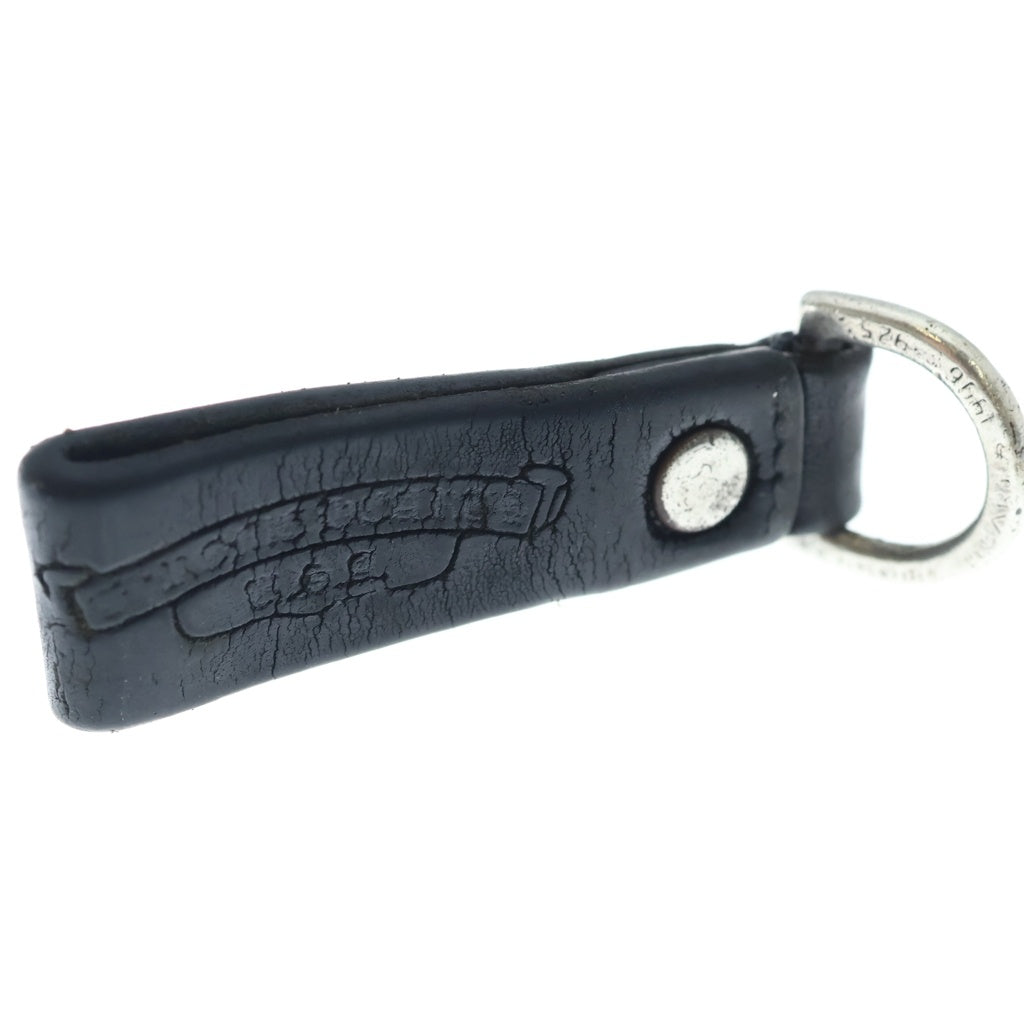 CHROME HEARTS(クロムハーツ) BELT LOOP D RING Dカンクロスボールボタンベルトループ シルバー/ブラック