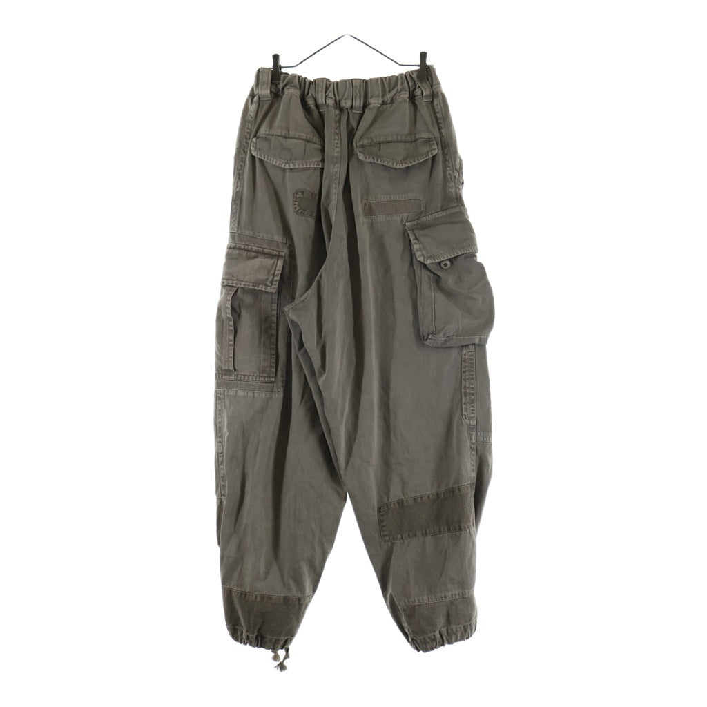 MAISON MIHARAYASUHIRO(メゾンミハラヤスヒロ) 25SS REPAIR CARGO TROUSER リペア カーゴ トラウザー パンツ カーキ A14PT053