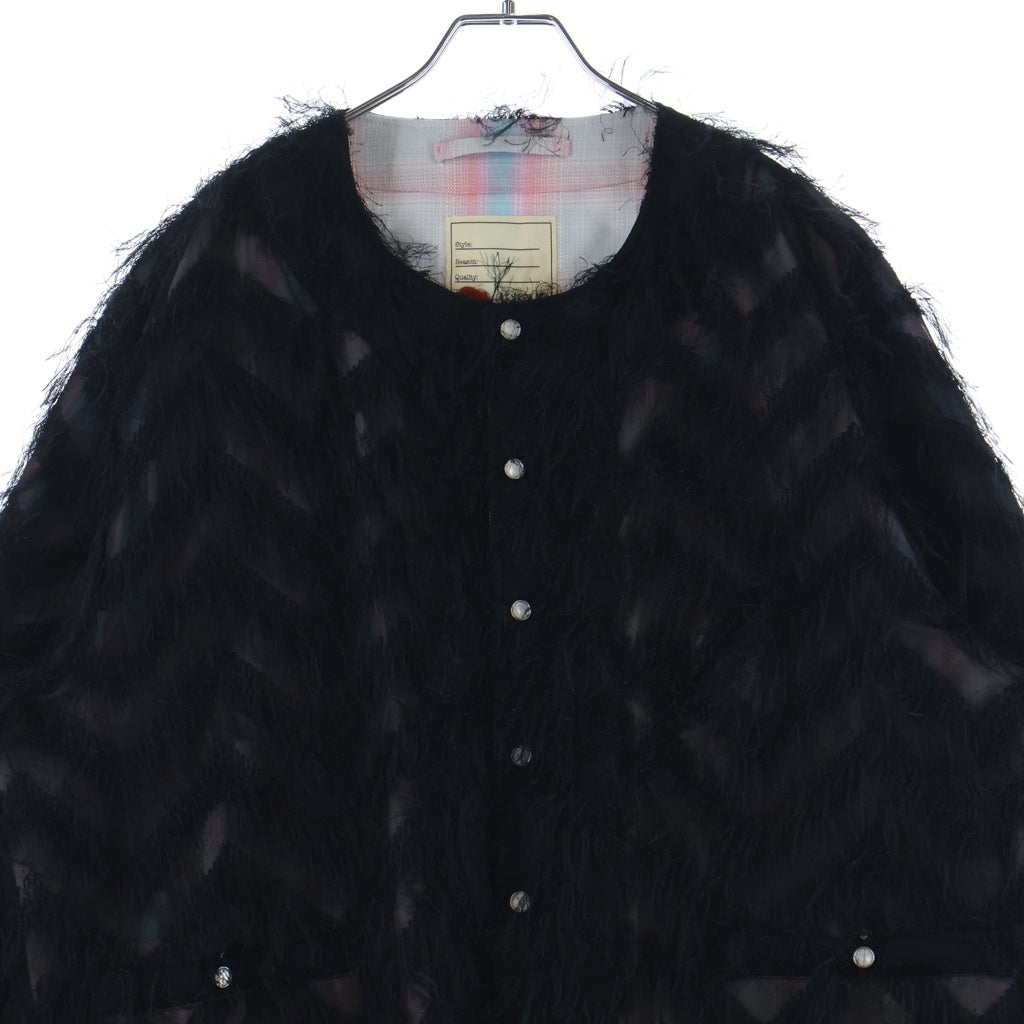 SEVESKIG(セヴシグ) 25SS REVERSIBLE FAIRY JACKET リバーシブルジャケット ブラック/ピンク JK-SV-NGS-1008