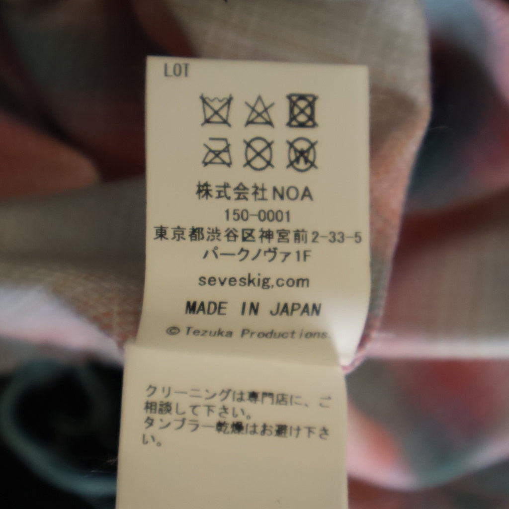 SEVESKIG(セヴシグ) 25SS REVERSIBLE FAIRY JACKET リバーシブルジャケット ブラック/ピンク JK-SV-NGS-1008