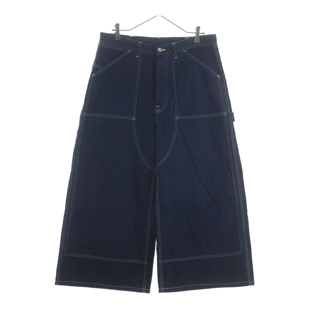 SEVESKIG(セヴシグ) 25AW CLASSIC DOUBLE KNEE PAINTER WIDE PANTS クラシック ペインター ニー ワイド パンツ インディゴ PT-SV-NGA-1010