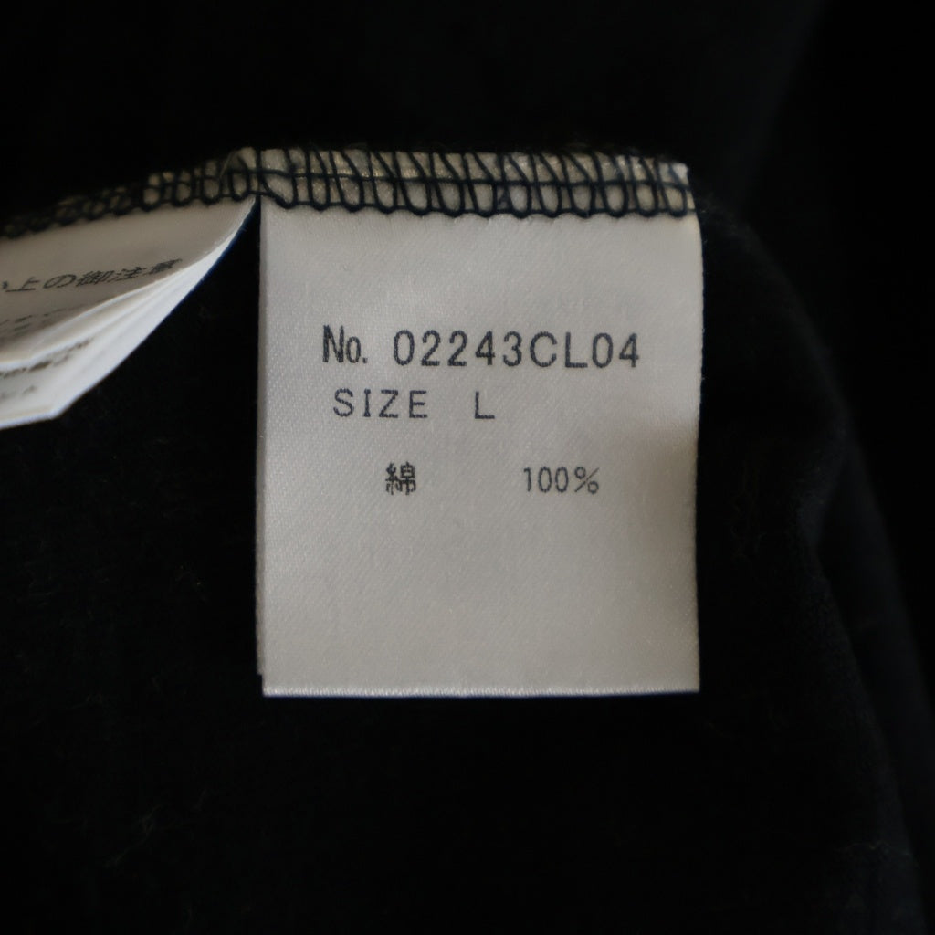 HYSTERIC GLAMOUR(ヒステリックグラマー) グラフィックプリント クルーネック 長袖Tシャツ カットソー ネイビー 02243CL04