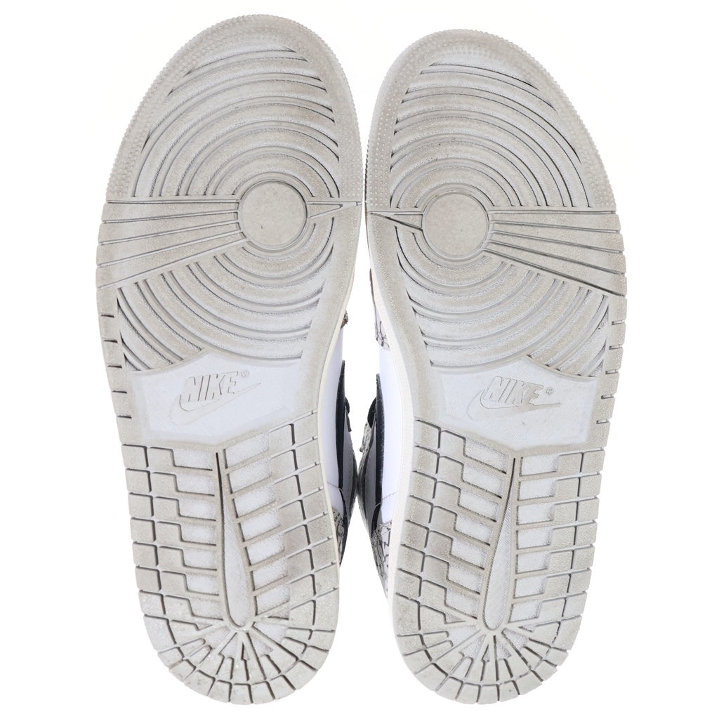 NIKE(ナイキ) AIR JORDAN 1 RETRO HIGH OG WHITE CEMENT ELEPHANT エアジョーダン1 ホワイトセメント ハイカットスニーカー ホワイト/グレー US9/27cm DZ5485-052