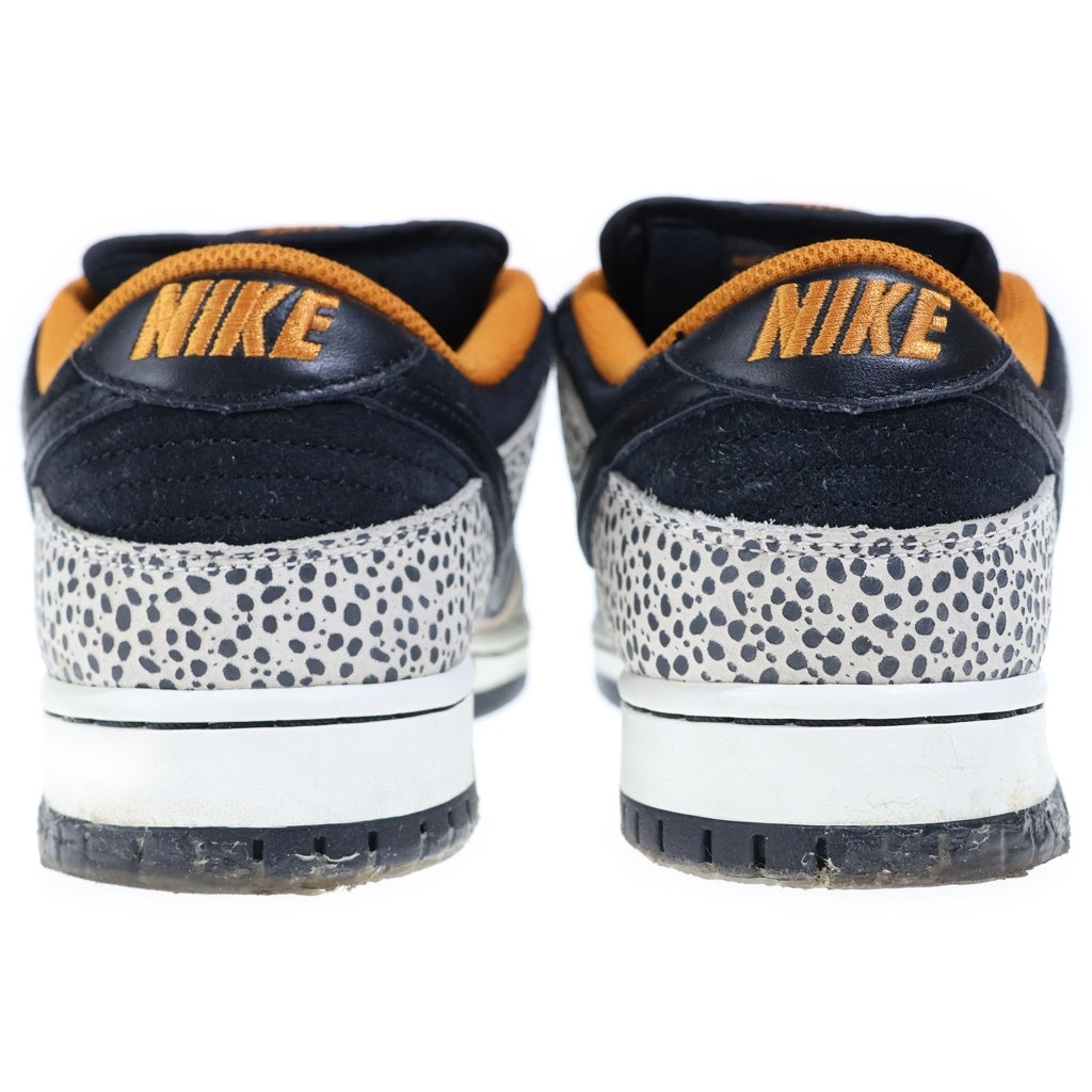NIKE SB(ナイキエスビー) DUNK LOW PRO PHANTOM AND BLACK ダンク プロ エレクトリックサファリ ファントムアンドブラック ローカットスニーカー グレー/ブラック US9/27cm FZ1233-002