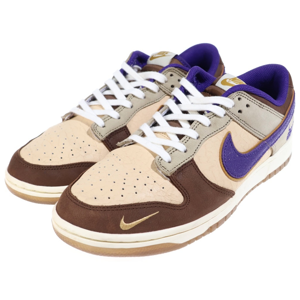 NIKE(ナイキ) DUNK LOW PRM SETSUBUN ダンク 節分 ローカットスニーカー ブラウン/パープル US9/27cm DQ5009-268