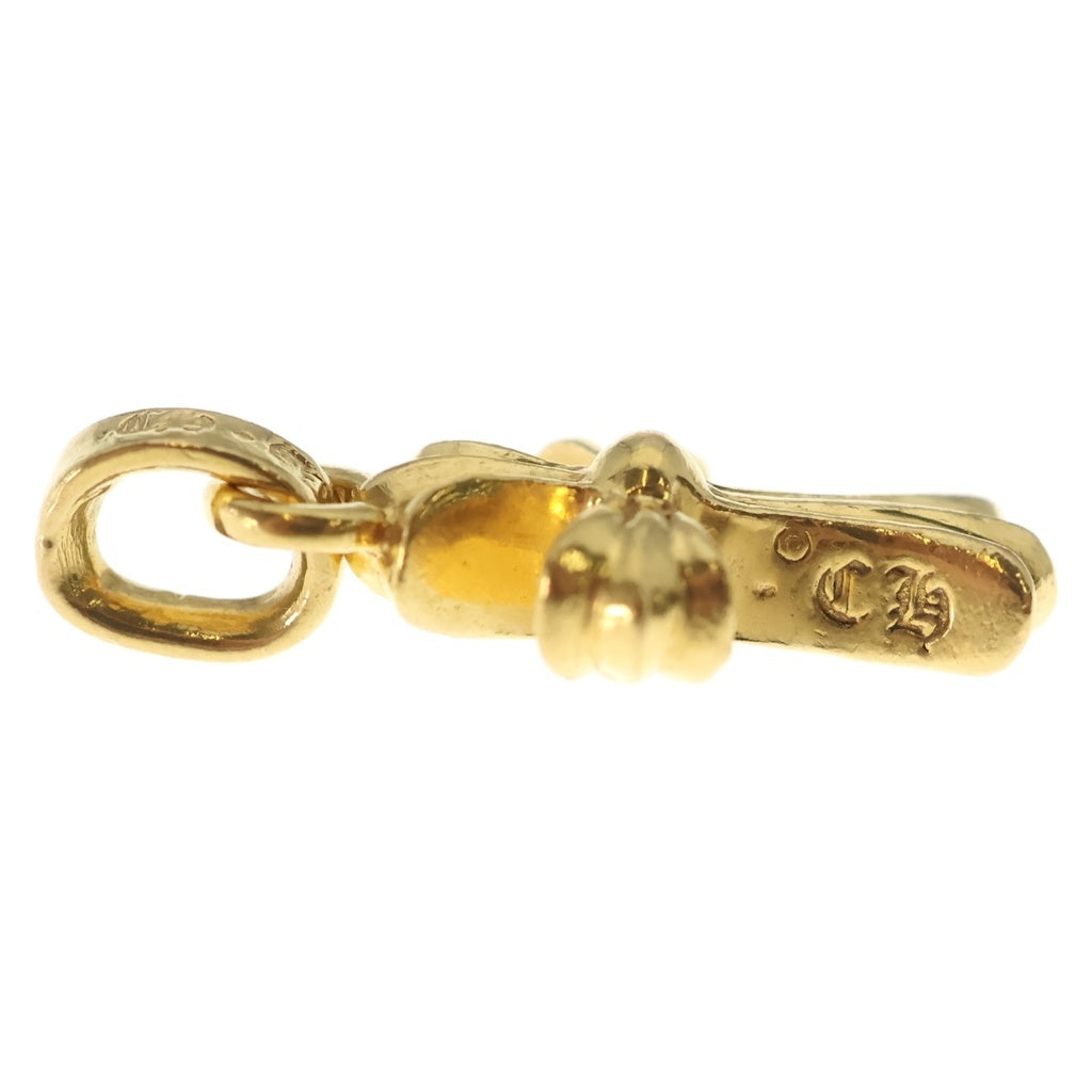 CHROME HEARTS(クロムハーツ) 22K CRS BBYFAT ベイビーファットクロス ペンダントトップ ゴールドBCA037