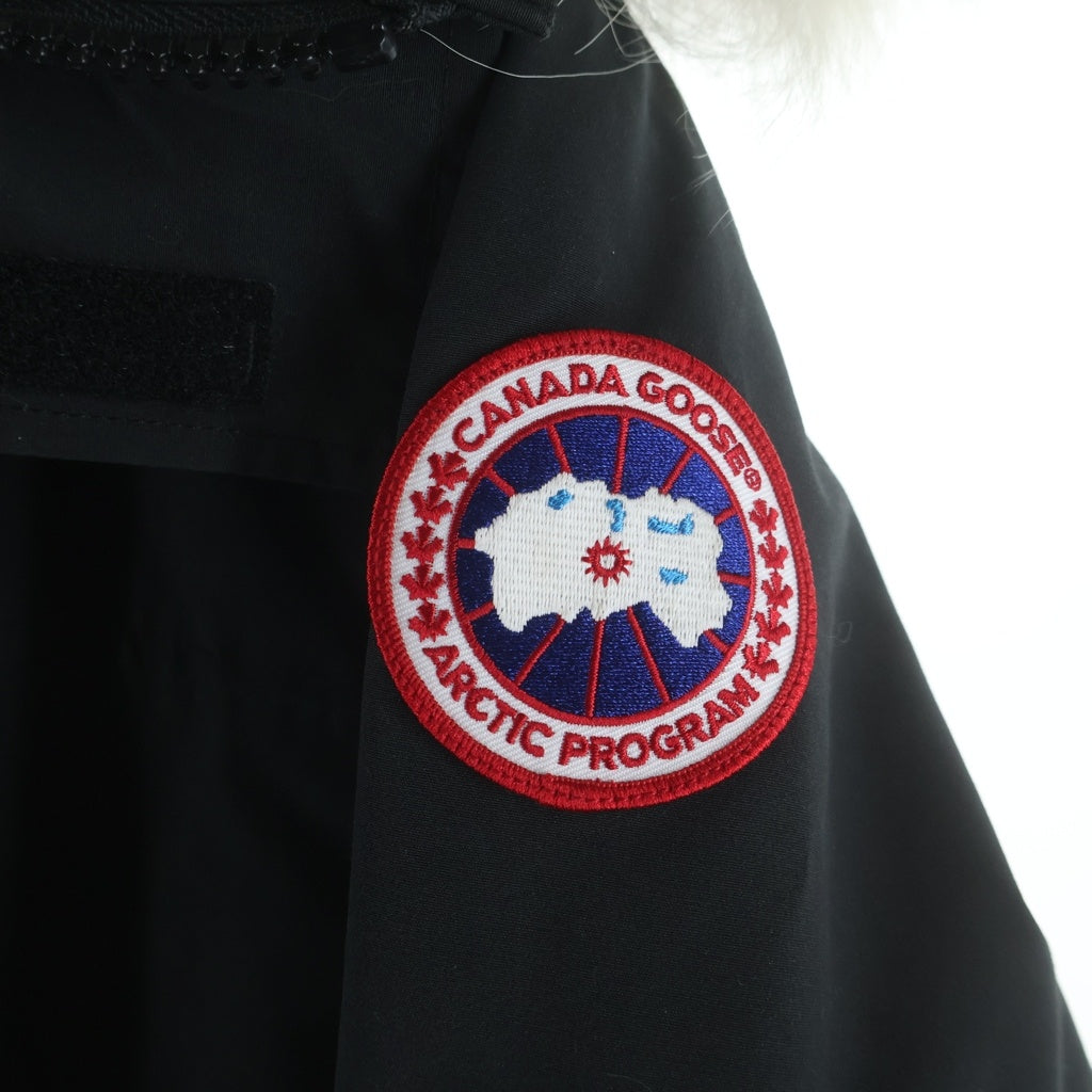 CANADA GOOSE(カナダグース) LANGFORD PARKA ラングフォード パーカー フーデッド ジップアップ ダウン ロング ジャケット コート ブラック 2062M