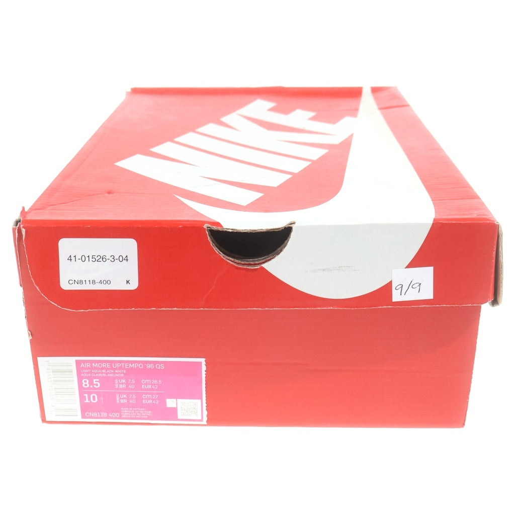 NIKE(ナイキ) AIR MORE UPTEMPO LIGHT AQUA エア モア アップテンポ ライト アクア ハイカットスニーカー ブルー US8.5/26.5cm CN8118-400