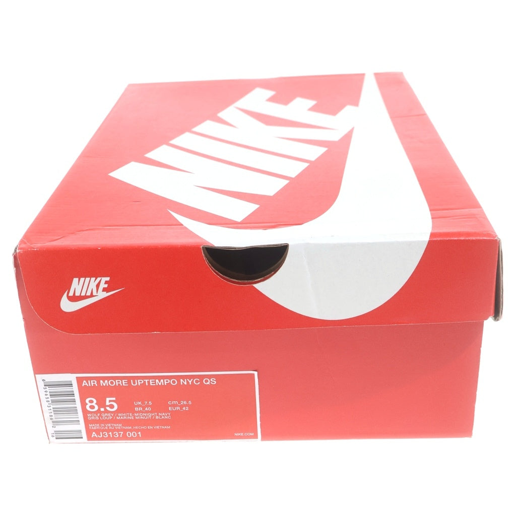 NIKE(ナイキ) AIR MORE UPTEMPO NEW YORK モアアップテンポ ニューヨーク グレー US8.5/26.5cm AJ3137-001